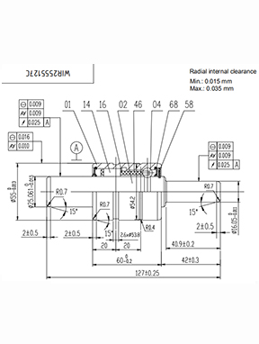 Bearing No.F200907